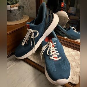 KIZIK Classic Athens Hands Free Slip On Sneakers Deep Sea Blue Men's Size 10.5